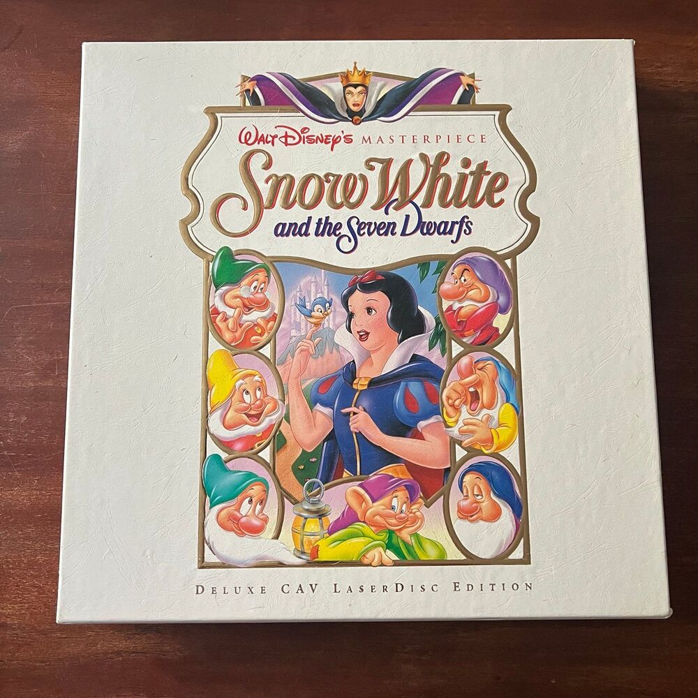 Snow White and the seven dwarfs  Disney laser disc
